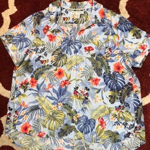 Tommy Bahama / Disney collaborate women’s Med camp shirt